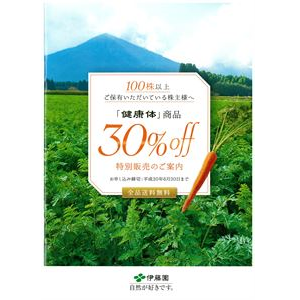 伊藤園の株主優待情報