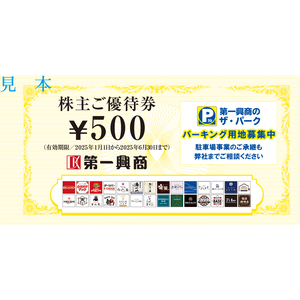 株主優待券
